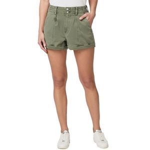 PAIGE Brooklyn Shorts in Vintage Ivy Green